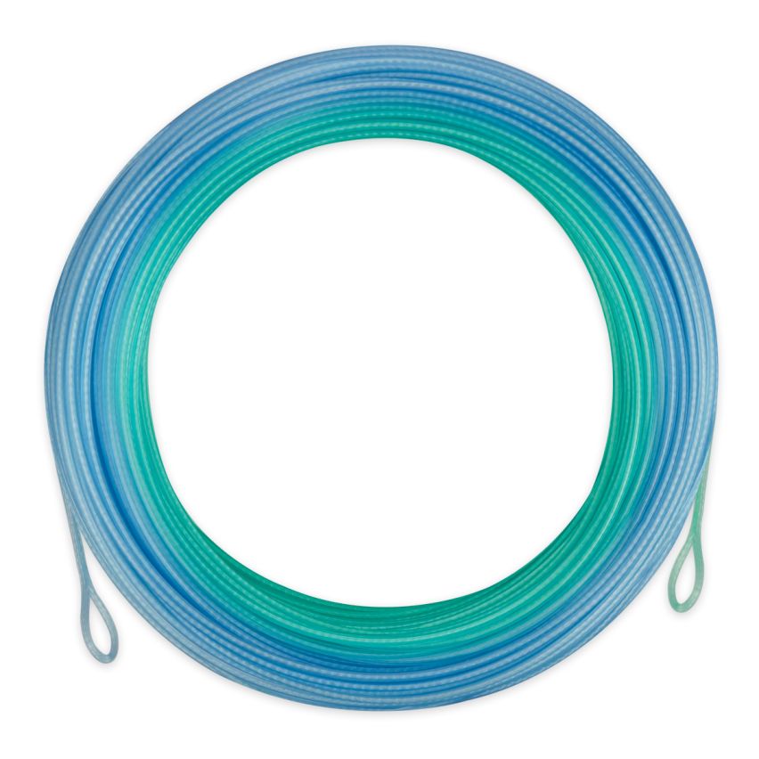 Airflo Ridge 2.0 Flats Universal Taper Fly Line in Teal and Aqua